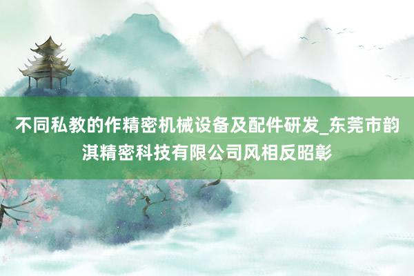 不同私教的作精密机械设备及配件研发_东莞市韵淇精密科技有限公司风相反昭彰